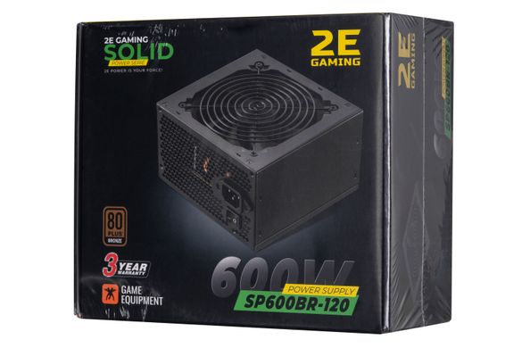 2E Gaming Блок питания SOLID POWER (600W) (2E-SP600BR-120) 2E-SP600BR-120 фото