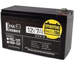 Аккумулятор 12В 7 Ач для ИБП Full Energy FEP-127 10000000702 фото