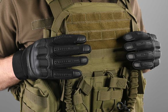 2E Tactical Рукавички тактичні, Sensor Touch S, чорні (2E-MILGLTOUCH-S-BK) 2E-MILGLTOUCH-S-BK фото