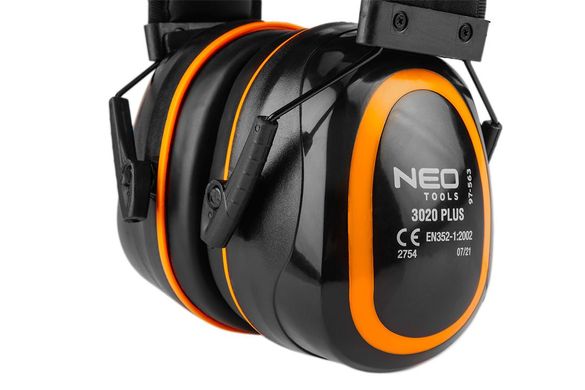 Neo Tools Наушники защитные, SNR 30 дБ, категория III, изолирующая пена G-TECH (97-563) 97-563 фото