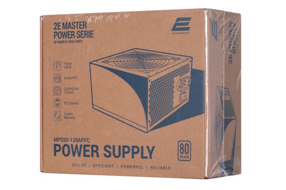 2E Блок питания MASTER POWER (550W) (2E-MP550-120APFC) 2E-MP550-120APFC фото
