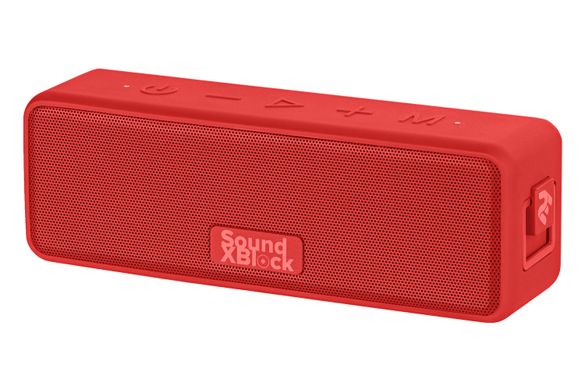 2E Акустическая система SoundXBlock TWS, MP3, Wireless, Waterproof Red (2E-BSSXBWRD) 2E-BSSXBWRD фото