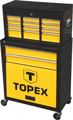 Topex 79R500 Шкаф инструментальный TOPEX, 2 выдвижных ящика, полка (79R500) 79R500 фото