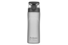 ARDESTO Бутылка для воды 600 мл, серая, пластик (AR2205PGY) AR2205PGY фото