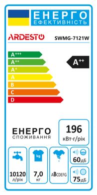 Стиральная машина Ardesto SWMG-7121W SWMG-7121W фото