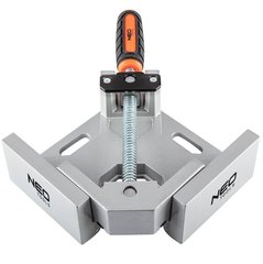 Neo Tools Струбцина, угловая, алюминиевая, направляющая 95 мм, 70х70мм 45-490 (45-490) 45-490 фото