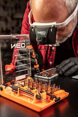 Neo Tools 06-130 Увеличительные линзы, с набором диоптрий 1x, 1.5x, 2x, 2.5x, 3.5x (06-130) 06-130 фото