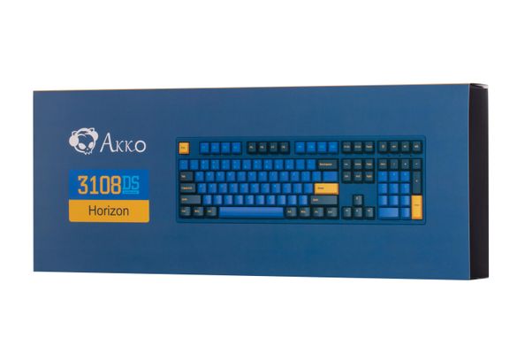 Akko Клавиатура 3108 V2 DS Horizon V2 Blue (6925758607711) 6925758607711 фото