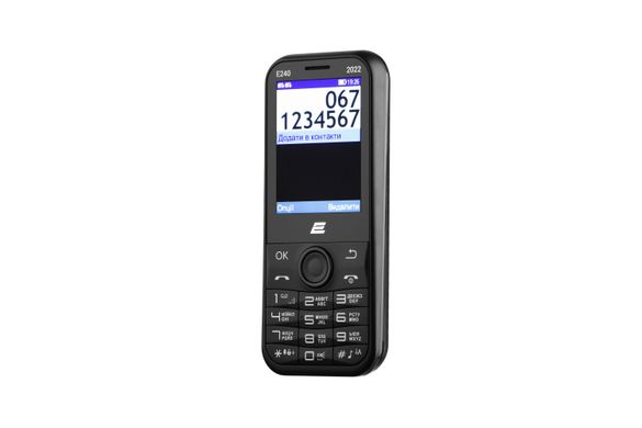 Мобильный телефон 2E E240 2022 Dual SIM Black (688130245159) 688130245159 фото