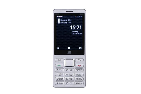Мобильный телефон 2E E280 2022 Dual SIM Silver (688130245227) 688130245227 фото