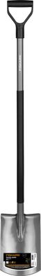 Fiskars Лопата прямая Ergonomic с закругленным лезвием 125см, 2100г (1001411) 1001411 фото