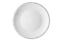 ARDESTO Тарілка обідня Lucca, 26 см, Winter white, кераміка (AR2926WMC) AR2926WMC фото
