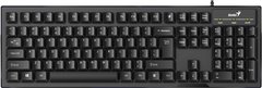 Genius Клавіатура KB-102 USB Black Ukr (31300007410) 31300007410 фото