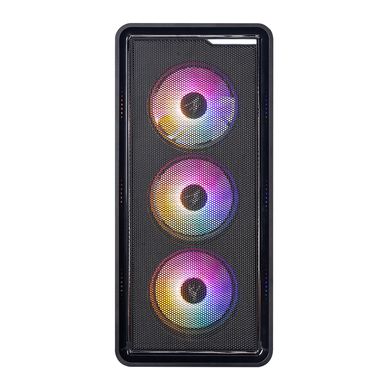 Zalman Корпус M3 Plus RGB, без БП, 1xUSB3.0, 2xUSB2.0, 4x120mm RGB fan, TG Side Panel, mATX, черный (M3PLUSRGB) M3PLUSRGB фото