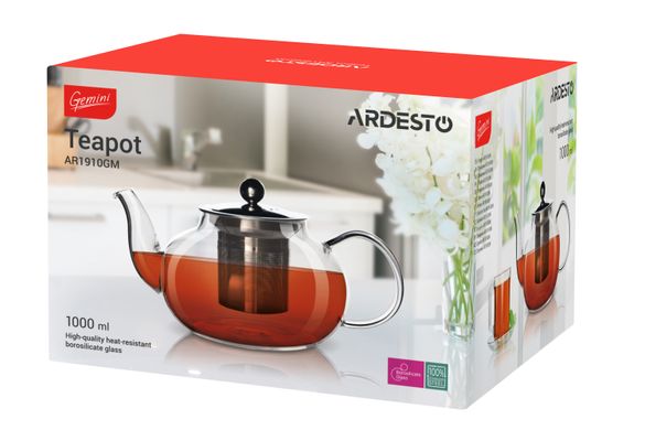 ARDESTO Gemini Teapot [AR1910GM] (AR1910GM) AR1910GM фото