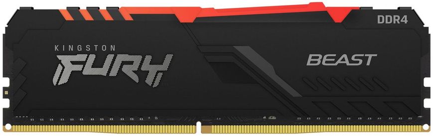 Kingston Память ПК DDR4 8GB 3200 FURY Beast RGB (KF432C16BBA/8) KF432C16BBA/8 фото
