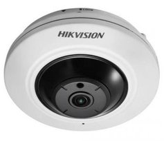 5Мп Fisheye IP відеокамера Hikvision з функціями IVS та детектором осіб DS-2CD2955FWD-IS (1.05мм) 99-00001906 фото