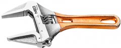 Neo Tools 03-022 Ключ разводной короткий 185 мм, рабочий диапазон 0-53 мм (03-022) 03-022 фото