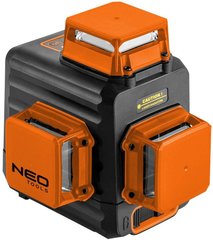 Neo Tools Нивелир лазерный, 3D, акум., Li-Ion, 20м, ±0.03 мм/м, IP54, ЗУ, кейс (75-109) 75-109 фото