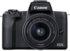 Canon Цифрова фотокамера EOS M50 Mk2 + 15-45 IS STM Kit Black (4728C043) 4728C043 фото