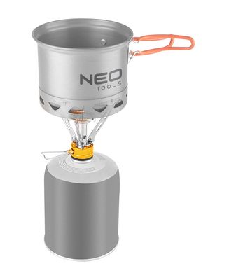 Neo Tools Газовий пальник туристичний, складаний, 123x80мм (63-128) 63-128 фото