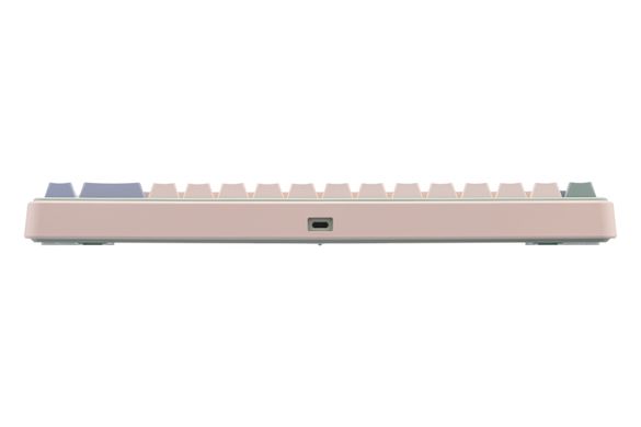Varmilo Клавиатура механическая Minilo VXT67 Eucalyptus 67Key, Gateron G Pro 2.0 White, BT/WL/USB-A, Hot-Swap, EN, RGB, Розовый (A42A046E4A5A01A039) A42A046E4A5A01A039 фото
