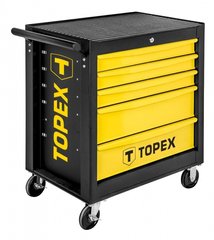 Topex 79R501 Тележка для инструмента TOPEX, 5 ящиков, 680x460x825 мм, до 280 кг, стальной корпус (79R501) 79R501 фото
