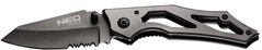 Neo Tools 63-025 Нож складной с фиксатором, лезвие из стали 440, титановый, 60 г, чехол (63-025) 63-025 фото
