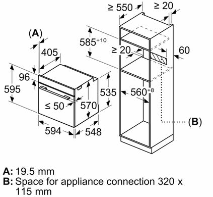 Вбудована духова шафа Bosch HBF011BV0Q HBF011BV0Q фото