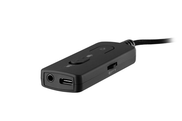 Гарнитура игровая 2E Gaming HG350 RGB USB 7.1 Black (2E-HG350BK-7.1) 2E-HG350BK-7.1 фото