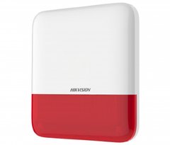 Бездротова зовнішня сирена (червона) DS-PS1-E-WE-Red 99-00002738 фото