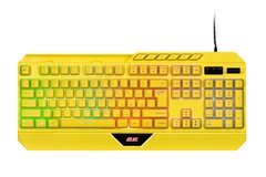 2E Gaming Клавиатура KG315 RGB USB Yellow Ukr (2E-KG315UYW) 2E-KG315UYW фото