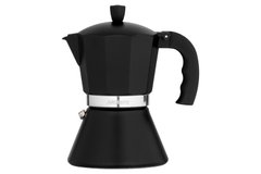 ARDESTO Гейзерная кофеварка Gemini Trento, 6 чашек, черный, алюминий (AR0806AIB) AR0806AIB фото