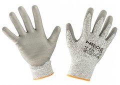 Neo Tools 97-609-8 Перчатки с полиуретановым покрытием, против порезов, р. 8 (97-609-8) 97-609-8 фото