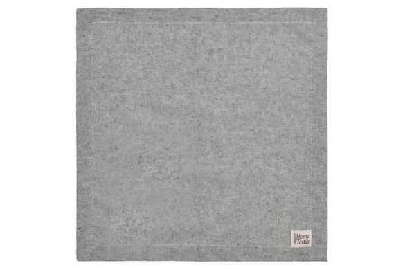 Салфетка ARDESTO Oliver, серый, 40х40см, 100% хлопок (ART06OD) ART06OD фото
