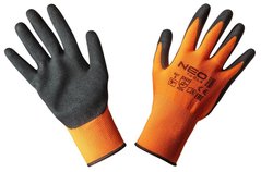 Neo Tools Перчатки рабочие, полиэстер с нитриловым покрытием (песчаный), р. 9 (97-642-9) 97-642-9 фото