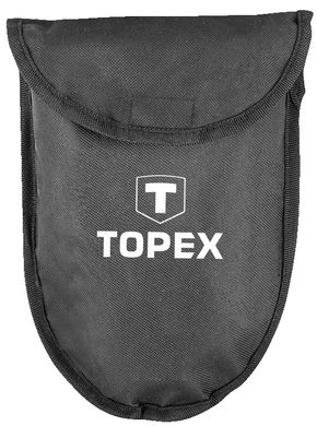 Topex Лопата саперная складная 24,5 x 15,5 см, полная длина 58 см (15A075) 15A075 фото