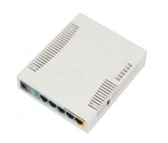 2.4GHz Wi-Fi маршрутизатор з 5-портами Ethernet для домашнього використання MikroTik RB951Ui-2HnD 99-00001059 фото
