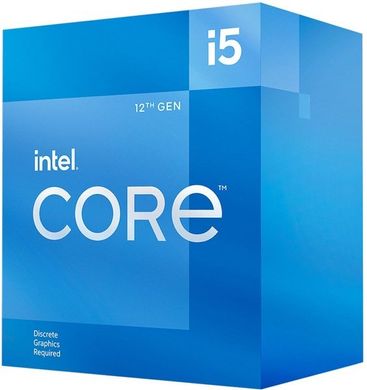 Intel Центральний процесор Core i5-12400 6C/12T 2.5GHz 18Mb LGA1700 65W Box (BX8071512400) BX8071512400 фото