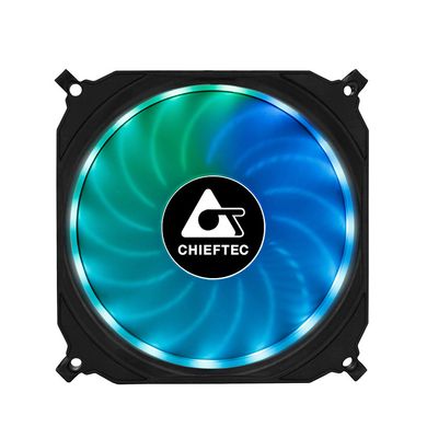 Корпусный вентилятор CHIEFTEC TORNADO ARGB fan, 120мм, 1200обм/мин, 6pin, 16dBa, Single pack w/o HUB (CF-1225RGB) CF-1225RGB фото