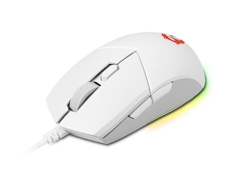 MSI Мышь Clutch GM11 WHITE GAMING Mouse S12-0401950-CLA (CLUTCH_GM11_WHITE) CLUTCH_GM11_WHITE фото