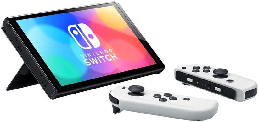 Nintendo Ігрова консоль Switch OLED (біла) (045496453435) 045496453435 фото