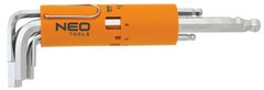 Neo Tools 09-523 Ключі шестигранні, 2.5-10 мм, набір 8 шт.*1 уп. (09-523) 09-523 фото