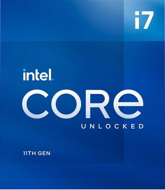 Intel Центральный процессор Core i7-11700K 8/16 3.6GHz 16M LGA1200 125W box (BX8070811700K) BX8070811700K фото