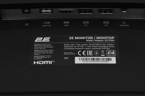 Монітор 2E Gaming 2E-G2723BV-01.UA 2E-G2723BV-01.UA фото