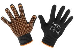 Neo Tools 97-620-8 Перчатки рабочие, хлопок и полиэстер, пунктир, 8 97-620-8 фото