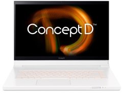 Acer Ноутбук ConceptD 7 CC715-72P 15.6UHD Touch/Intel i7-11800H/32/2048F/NVD A3000-6/W11P/White (NX.C6WEU.003) NX.C6WEU.003 фото
