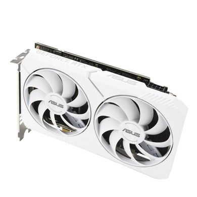 ASUS Видеокарта GeForce RTX 3060 8GB GDDR6 DUAL OC WHITE DUAL-RTX3060-O8G-WHITE (90YV0GB7-M0NA00) 90YV0GB7-M0NA00 фото