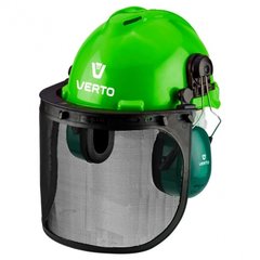Verto 97H300 Щиток защитный для лица с наушниками и каской, 3 в 1 (97H300) 97H300 фото