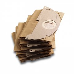 Karcher Фильтр-мешки бумажные (5 шт.) для WD 2 (6.904-322.0) 6.904-322.0 фото